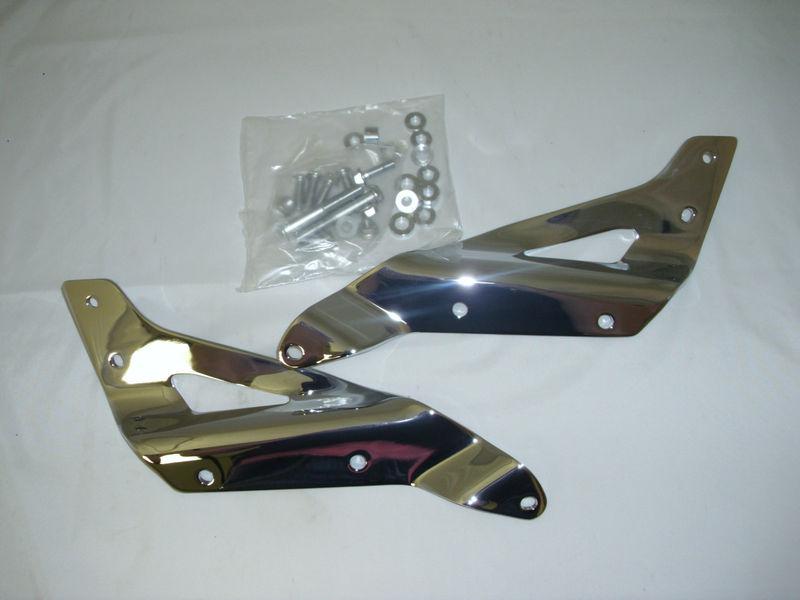 Honda shadow rs rear carrier backrest mounting brackets vt750 10 11 12 13