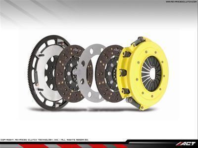 Act heavy-duty twin disc clutch kit t1s-f05