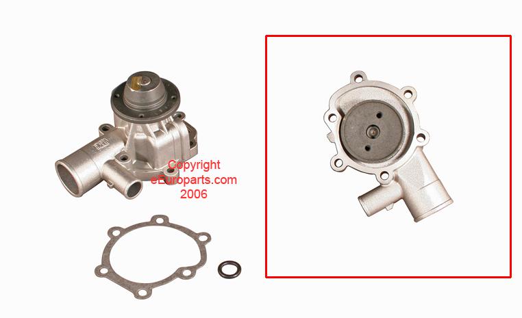 New hepu water pump kit saab oe 9321670