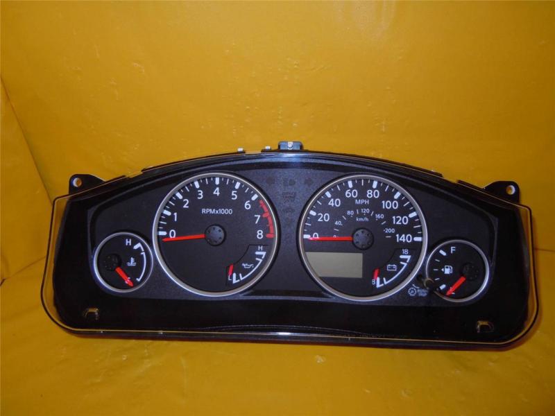 05 06 07 pathfinder xterra speedometer instrument cluster dash panel 132,761
