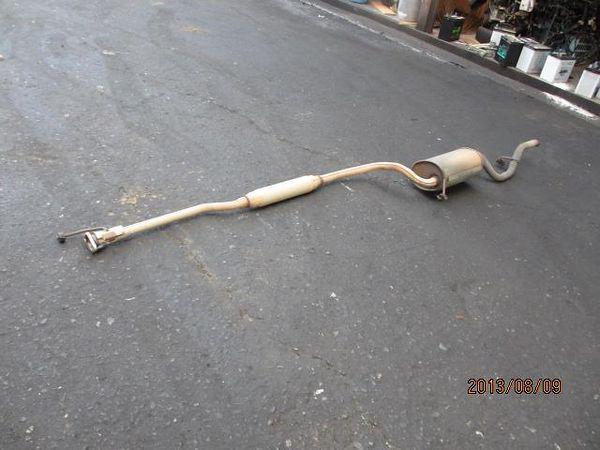 Honda life 1998 rear muffler [0222500]