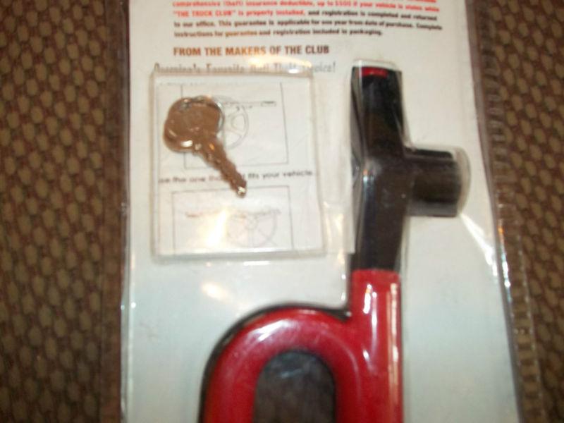 THE CLUB RED AND BLACK IN COLOR TRUCK ANTI THEFT DEVICES FOR TRUCKS BRAND NEW , US $29.99, image 8