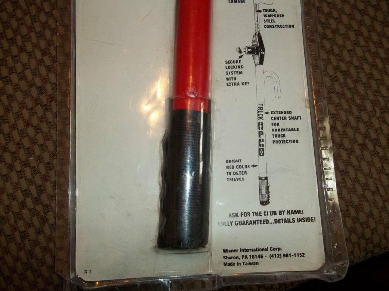 THE CLUB RED AND BLACK IN COLOR TRUCK ANTI THEFT DEVICES FOR TRUCKS BRAND NEW , US $29.99, image 11
