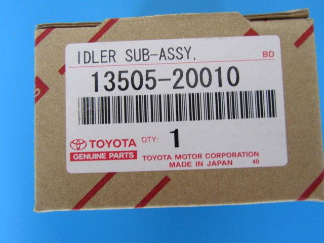 Toyota lexus new oem no 1 timing belt idler s/a 13505-20010