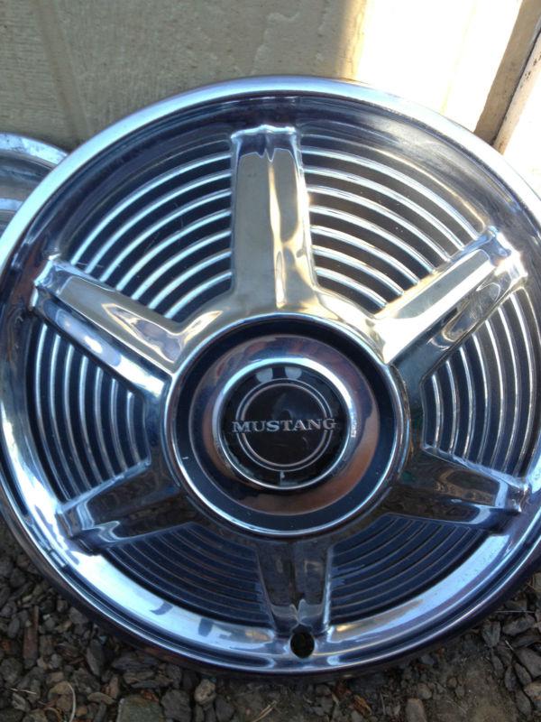 66 mustang hub cpas.  original.  