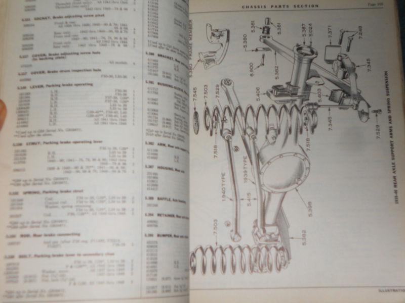 Find 19371946 OLDSMOBILE BODY & CHASSIS MASTER PARTS CATALOG 1938 1939
