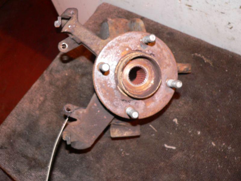 2000 ford focus spindle knuckle front left w/o abs