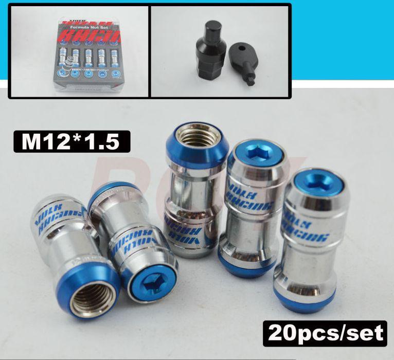 Buy Lug Nuts Chrome Mag Wheel 12mmx1.50 Set Of 20 .75" Shank Centerline