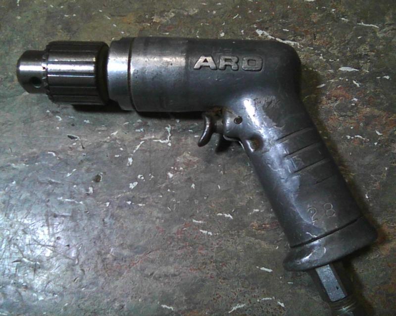 ARO - Small Strong Air powered  Drill - 3/8 Keyed Chuck - 2000  to 2400 RPM ?, US $39.00, image 2