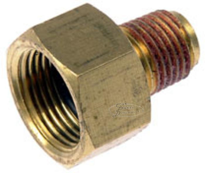 Dorman transmission line connector, 1/4 npt x 3/4-18 uns