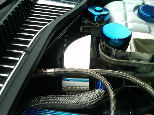 Corvette c5 1997-2004 polished stainless brake booster cover chrome engine ls1