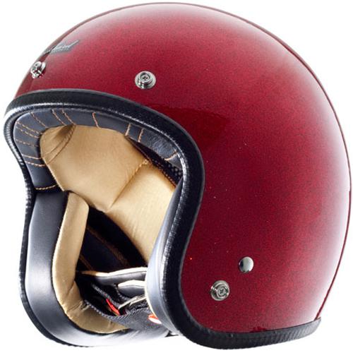 Oneal-mx iron maiden: american classic adult open-face helmet,red flake,large/lg