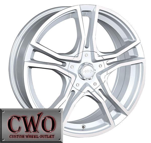 17 silver akita ak-85 rims 5x100/5x114.3 5 lug jetta celica maxima altima xb cwo
