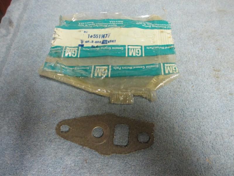 3.680 part # 551147 egr or smog related gasket oldsmobile cadillac nos new parts