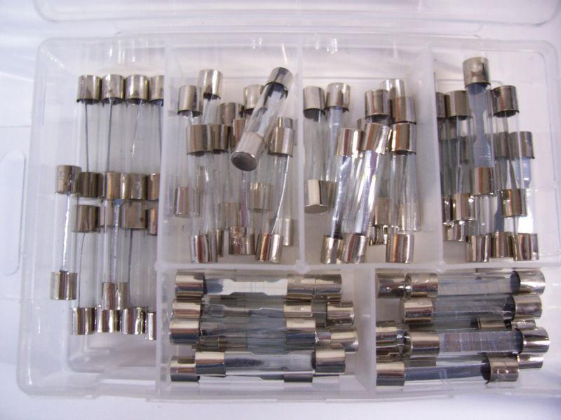 Sell 60pc 12 volt Glass Fuse Assortment ,Auto,Car,Truck,Classic. in