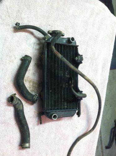 1985 honda 250 r atc left radiator
