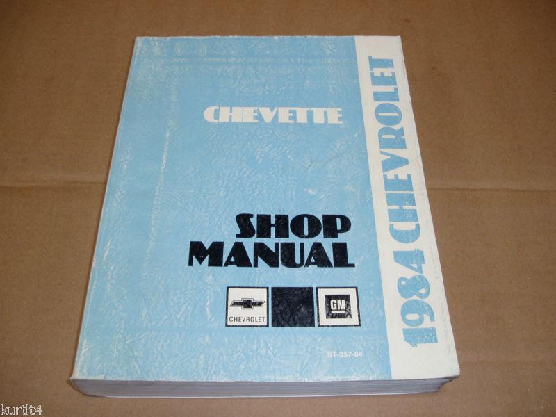 1984 chevrolet chevette shop service dealer repair manual nice