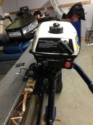 Honda 2 Hp 4 Stroke Boat Motor, US $100.00, image 4