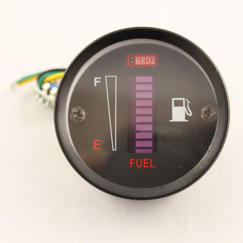 52mm 12V Blue LED Fuel Gauge Clock for Car/Motorcycle/Truck , US $9.99, image 4