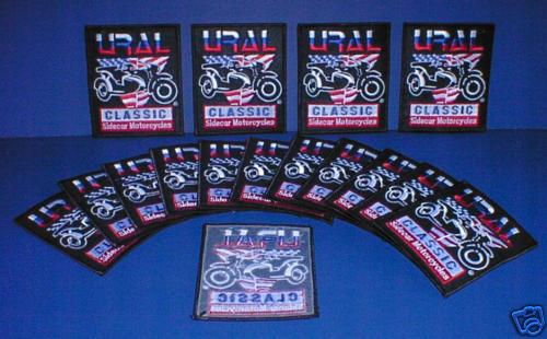 Ural classic embroidered patch !! new - no longer made!