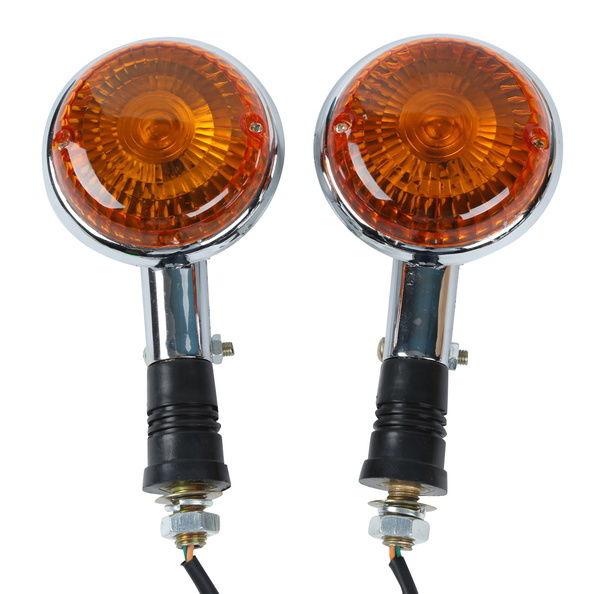 Turn indicator signal lens orange for yamaha virago xv1100 1985-1999 86 87 88 89