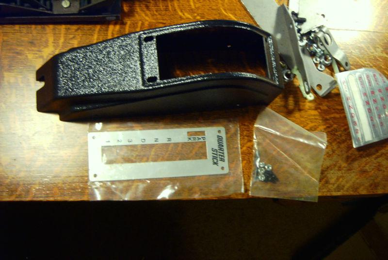 Sell Hurst Quarter Stick shifter 316 0030 GM TH400R4 700r4 2 knobs in