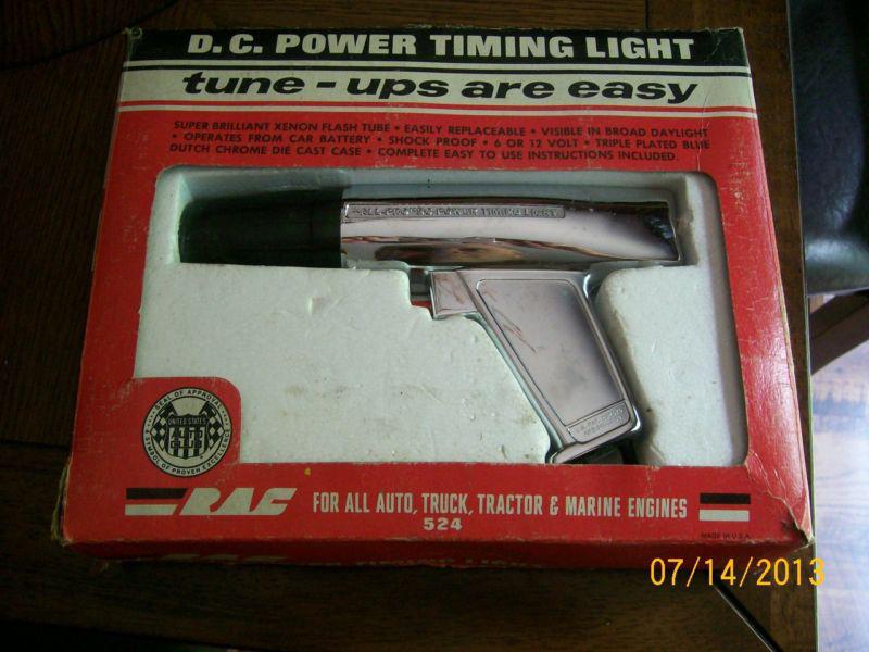Vintage rac 524 timing light in package