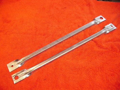 1938-42 packard l/r. front fender to frame struts. pair