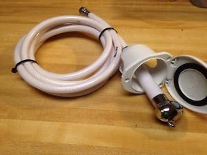 Scandvik 390-10283 transom shower handle w/ 10'hose