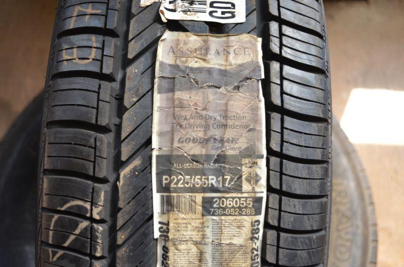 Sell 1 New 225 55 17 Goodyear Assurance Tire in Philadelphia