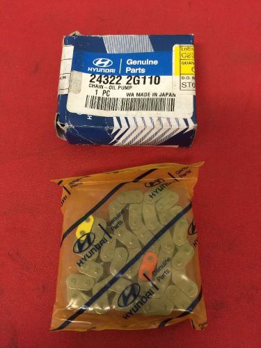 New oem hyundai 243222g110, 24322-2g100 chain - oil pump