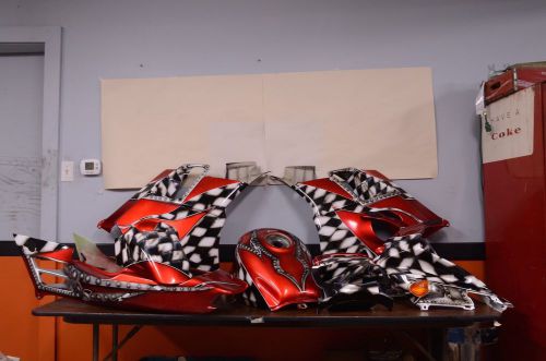 Honda cbr600 f2 gas tank fairings cowl fenders 1993