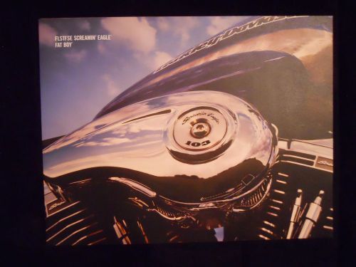 2005 harley davidson flstfse screamin' eagle fat boy brochure