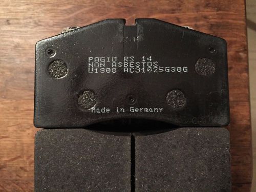 Pagid black rs-14 u 1908 brake pads porsche worldwide shipping e gt2 gt3 993 996