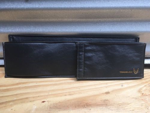 82-92 firebird trans am gta dash map pocket black 1986