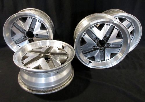 Set of 4 1984-1990 ford bronco ii ranger wheels 5x4.5 rims 15&#034; x 6&#034;