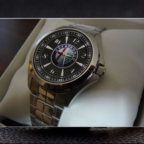 Jam alfa romeo emblem watches