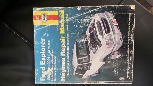Haynes repair manual ford explorer 1991-2001