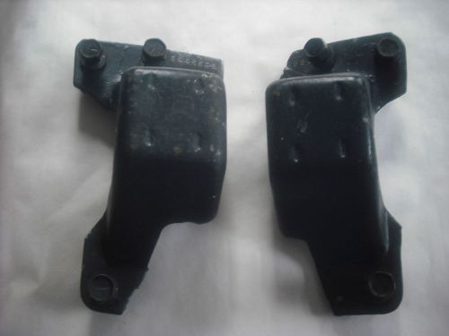 1969 z-28 factory original engine sub frame motor mounts-3945508- 3945507