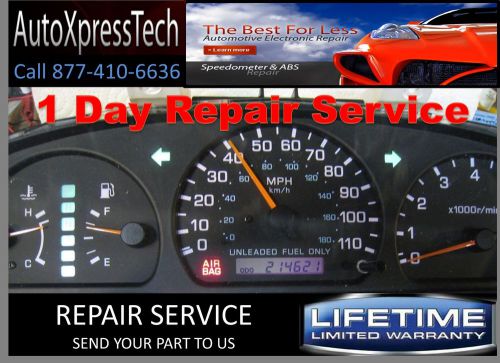 1999 nissan frontier speedometer cluster repair service 4x2 4x4