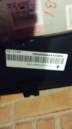 2003-07 oem honda accord am fm 6 disk cd/aux/rpt/a.sel/rdm  ac/heat climate unit