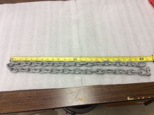 4 foot galvanized boat anchor chain