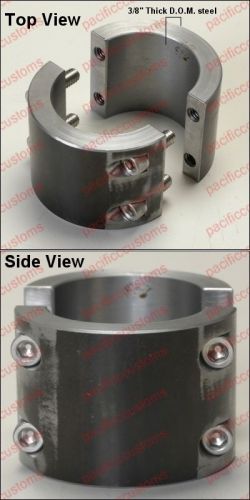 Weldable clamp for roll cage 1.50 tube - 1.750 wide x 0.375 thick