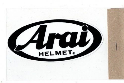 Arai racing car retro motorcycle helmet vinyl sticker decal logo bumper 249-931
