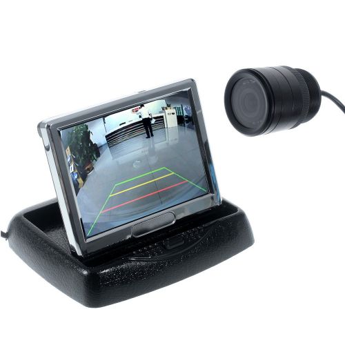 3.5-inch lcd car rear view backup reversing monitor detector with 1 camera