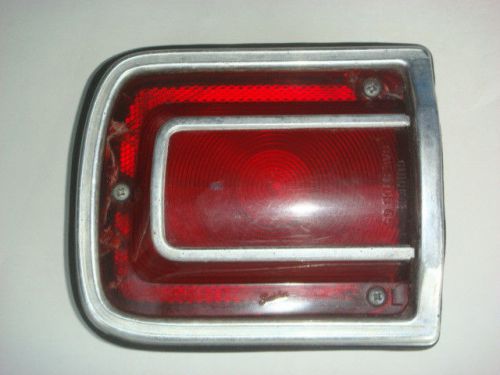 1965 chevrolet chevelle rear tail brake light trim lense oem drivers side 64 65