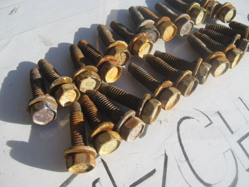 ☛100 point correct☚ 68-72 chevelle,442,gto,gs,★full set of door hinge bolts★orig