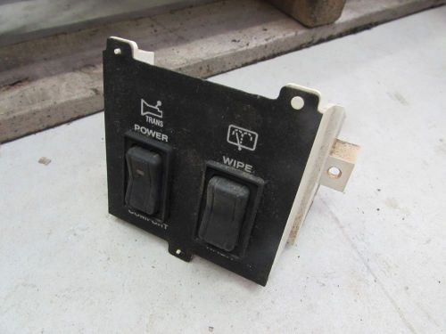 1988 jeep cherokee xj 4.0l transmission control and rear wiper switch panel
