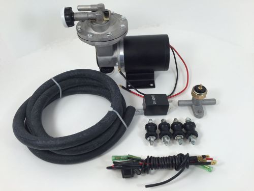 Vacuum pump electric brake booster hot rod gm chevy ford mopar street rod 12v
