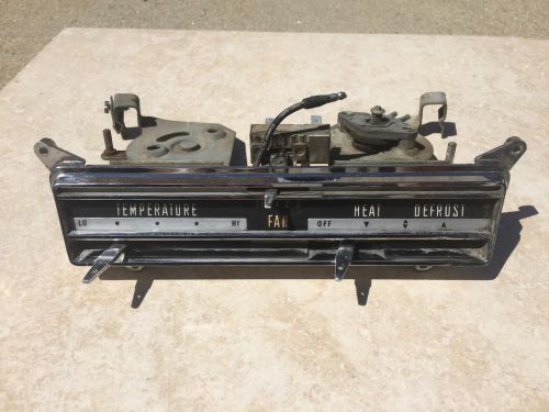 Thunderbird 1961 1962 1963 heater control assembly